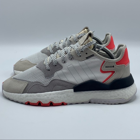 Adidas Nite Jogger White Shock Red F34123 - Picture 3 of 7